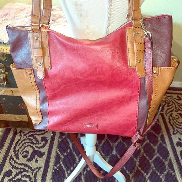 Relic multicolored vegan leather purse- like new - Picture 2 of 16